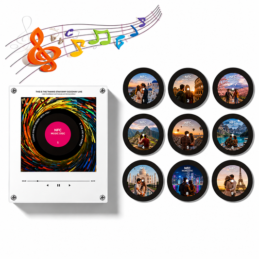 Personalized Vinyl Music Box